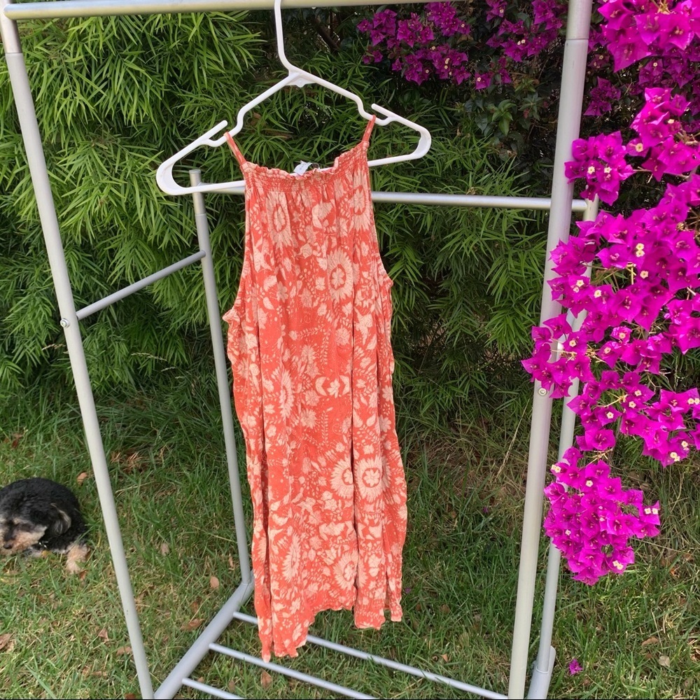 Lucky brand S halter dress mini 🧡🧡🧡